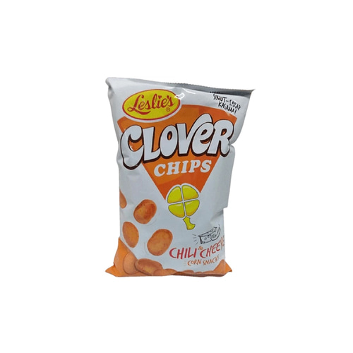 Leslie's Clover Chips Chili & Cheese Corn Snack | 85g