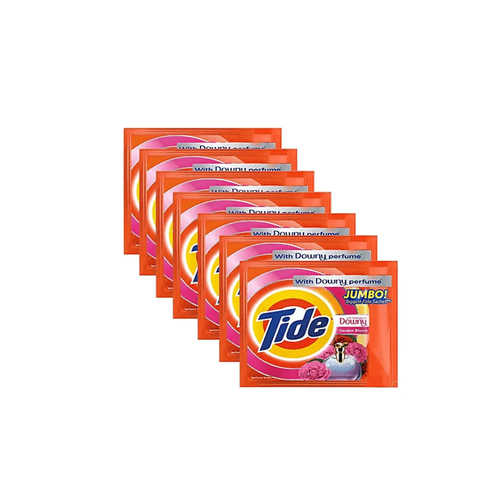 타이드 Tide Perfect Clean Powder Detergent Garden Bloom Jumbo 74g | 7s