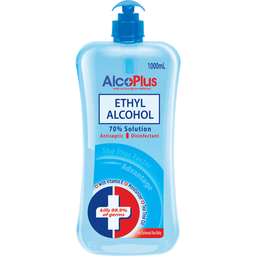 AlcoPlus Ethyl Alcohol 70% Solution | 1L