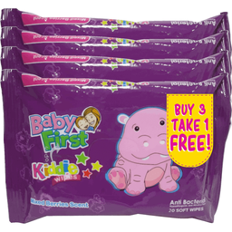 Baby First Kiddie Wipes | 20s