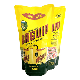 Baguio Pure Coconut Oil | 1L x 2s