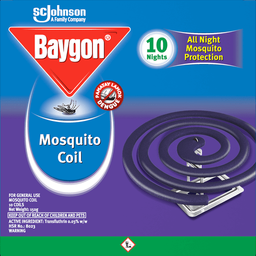 Baygon Mosquito Coil Lavender Jumbo | 10s