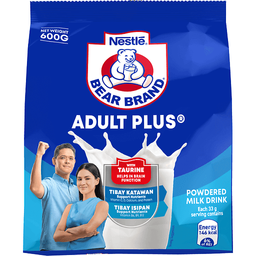 Bear Brand Adult Plus Powdered Milk | 600g