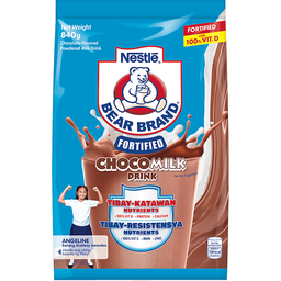 Bear Brand Fortified Chocolate Powdered Milk Drink | 840g