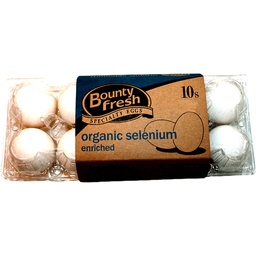 Bounty Fresh Organic Selenium Enriched Eggs | 10s