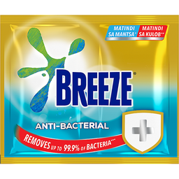 Breeze Laundry Powder Detergent Anti-Bacterial | 60g x 6s