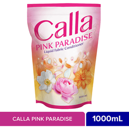 Calla Fabric Softener Pink Paradise Pouch | 1L