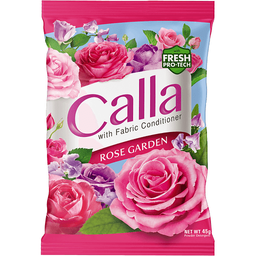 Calla Rose Garden Powder Detergent with Fabric Conditioner | 45g x 6s