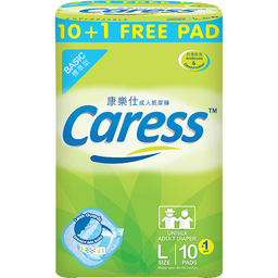 Caress Adult Diaper Basic Scented Large | 10s