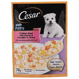 Cesar Puppy Chicken Carrot Pouch | 70g