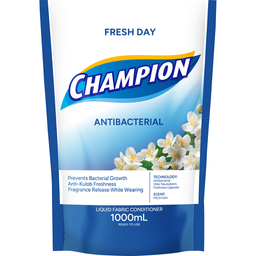 Champion Liquid Fabric Conditioner Antibacterial 1L SUP