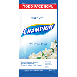 Champion Liquid Fabric Conditioner Antibacterial 50ml