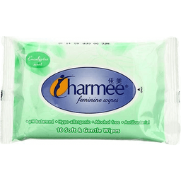 Charmee Feminine Wipes Mentholated | 10s