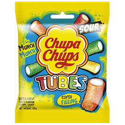 Chupa Jelly Sour Tubes with Filling | 45g
