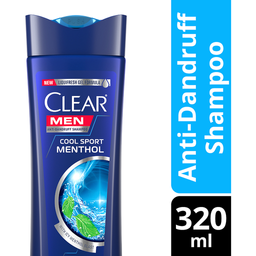 Clear Men Anti Dandruff Shampoo Cool Sport Menthol | 320ml