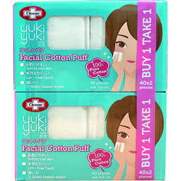 Cleene Yuki Yuki Facial Cotton Puff Buy 1 Take 1 | 40S