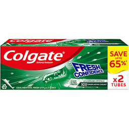 Colgate Fresh Confidence Cool Menthol Fresh | 173g x 2s