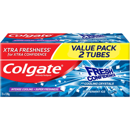 Colgate Fresh Confidence with Cooling Crystals | 120g x 2s
