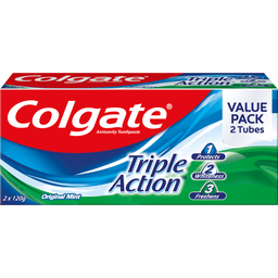 Colgate Toothpaste Triple Action | 120g x 2s