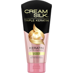 Cream Silk Triple Keratin Rescue Conditioner Ultimate Straight |  340ML