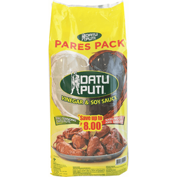 Datu Puti Pares Pack Vinegar & Soy Sauce | 1L x 2s