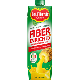 Del Monte 100% Pineapple Juice Fiber Enriched | 1L