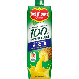 Del Monte 100% Pineapple Juice with Vitamins ACE | 1L