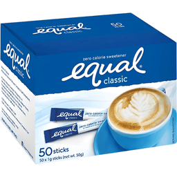 Equal Classic Sugar Sweetener Sachet | 50s