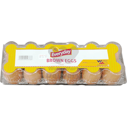 Everyday Regular Brown Eggs | 12pcs