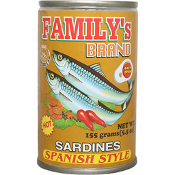 Family's Brand Sardines Spanish Style Hot | 155g
