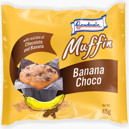 Gardenia Banana Choco Muffin | 2pcs