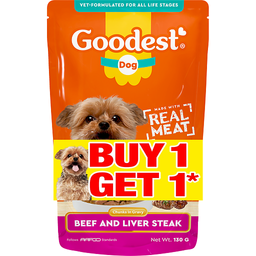 Goodest Dog Beef and Liver | 130g (Buy 1 Get 1 @ 60% off)