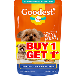 Goodest Dog Chicken and Liver | 130g (Buy 1 Get 1 @ 60% off)