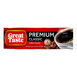 Great Taste Premium Coffee | 1.9g x 36s