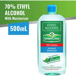 Green Cross Ethyl Alcohol 70% Solution | 500ml