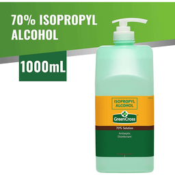 Green Cross Isopropyl Alcohol  70% Solution | 1000ml