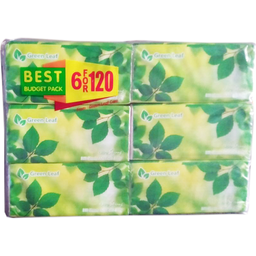 Green Leaf Ultra Strong Facial Tissue 3 ply | 6pcs