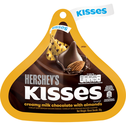 Hershey's Kisses Creamy Milk Chocolate with Almonds | 36g