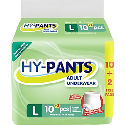Hy-Pants Adult Diaper Pants Large | 10s