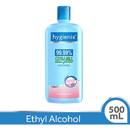 Hygienix Ethyl Alcohol with Moisturizer | 500mL