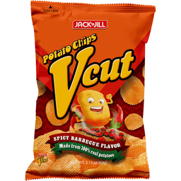 Jack 'n Jill Potato Chips V-Cut Spicy Barbecue | 60g