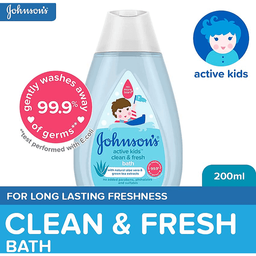 Johnson's Active Kids Clean & Fresh Shampoo | 200ml