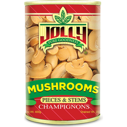 Jolly Mushrooms Pieces & Stems Champignons | 400g