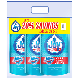 Joy Dishwashing Liquid Antibac Hygiene Refill | 550ml x 3S