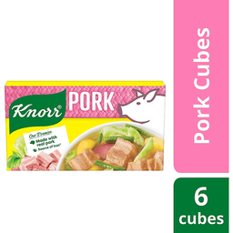 Knorr Pork Cubes | 60g x 6 cubes