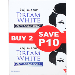 Kojie San Dream White Anti-Aging Soap | 65g x 2s