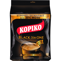 Kopiko Black 3 in 1 Coffee | 30g  x 10s