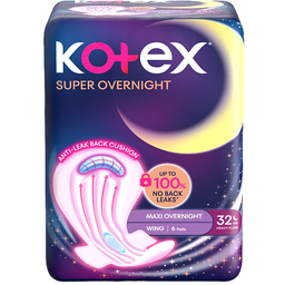 Kotex Napkin Overnight with Wings | 6pcs