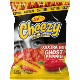 Leslie's Cheezy Corn Crunch Ghost Pepper Flavor | 40g