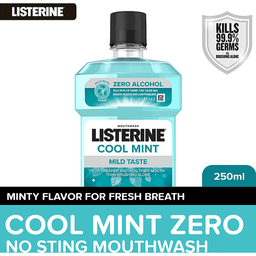 Listerine Cool Mint Zero Mouthwash | 250ml